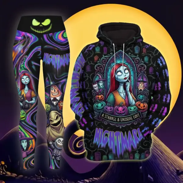 The Nightmare Before Christmas Hoodie And Leggings-THK136558