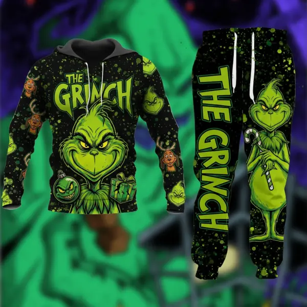 The Grinch Hoodie And Leggings-THK136557