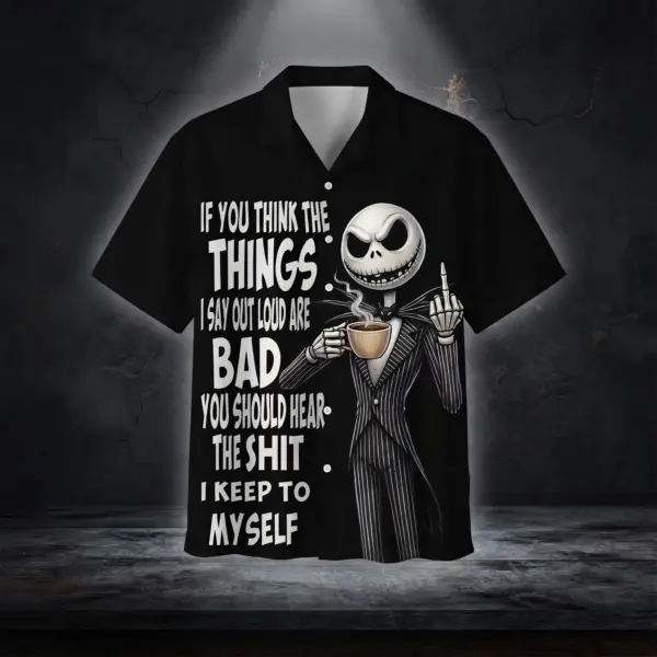 Jack Skellington funny Hawaiian Shirt-THK136948