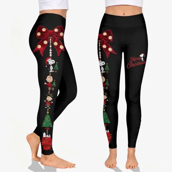 Alternative view of Snoopy's Merry Christmas Hoodie And Leggings-THK137276