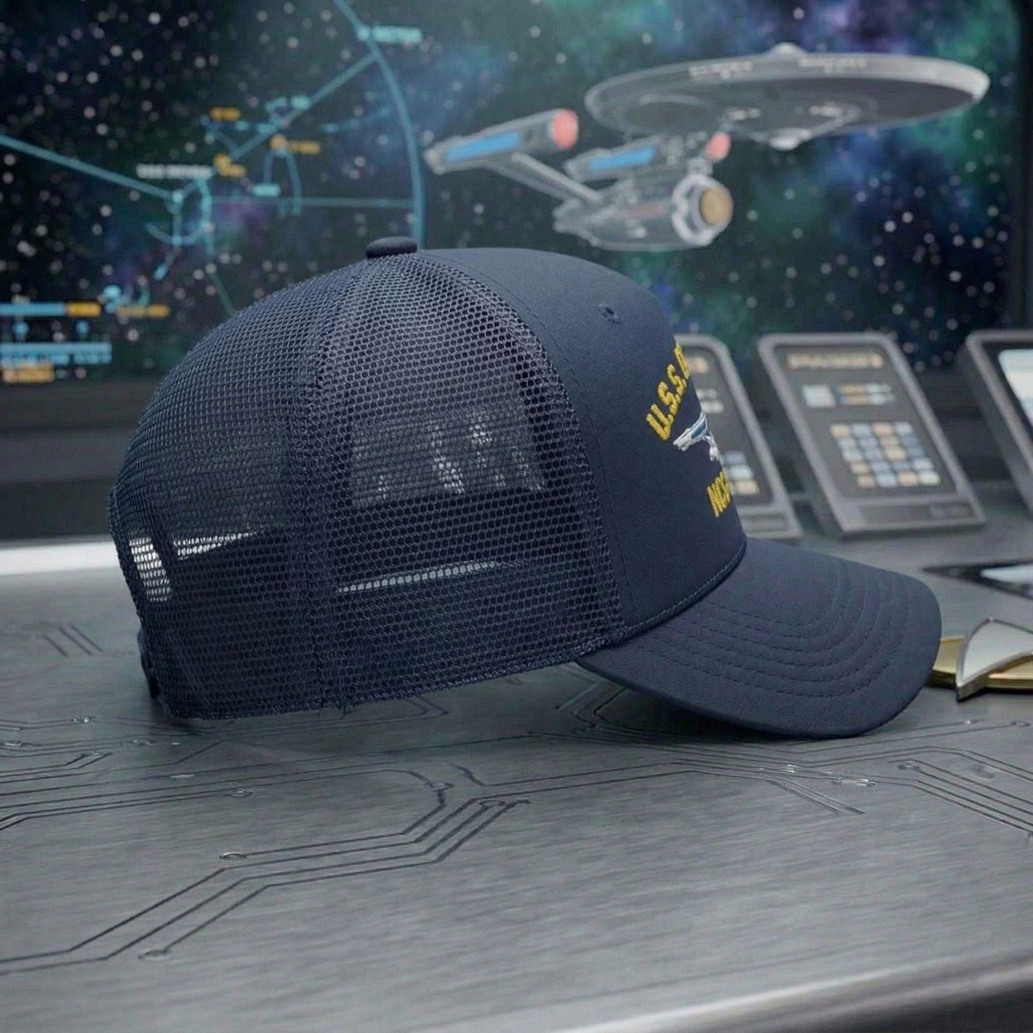 Premium Star Trek U.S.S Enterprise NCC-1701-G Embroidery Cap - Image 3