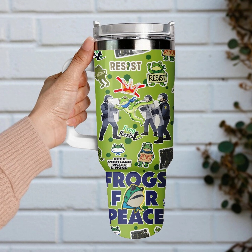 Portland Frog Resist 40oz Stanley Tumbler - Image 2