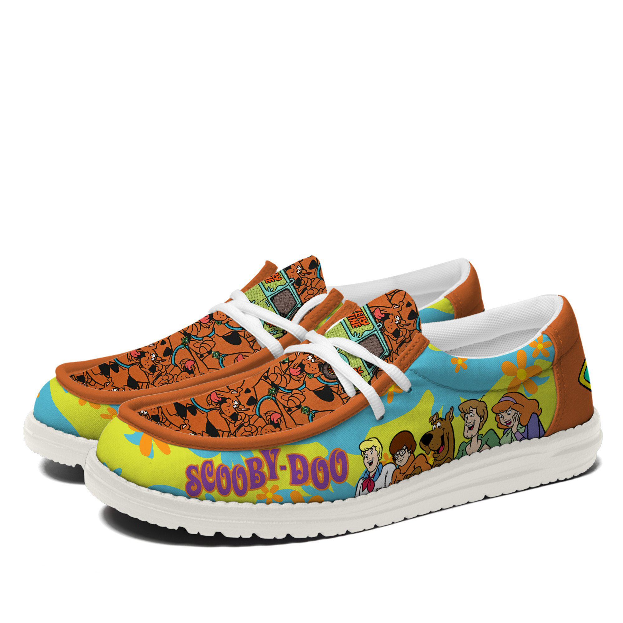 Scooby-Doo x Christmas Personalized Hey Dude Shoes - Image 6