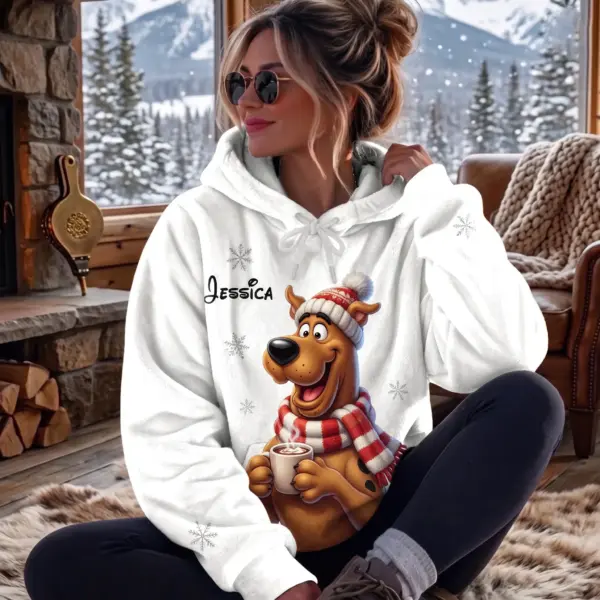 Personalized Scooby-Doo Fleece Hoodie-THK137522