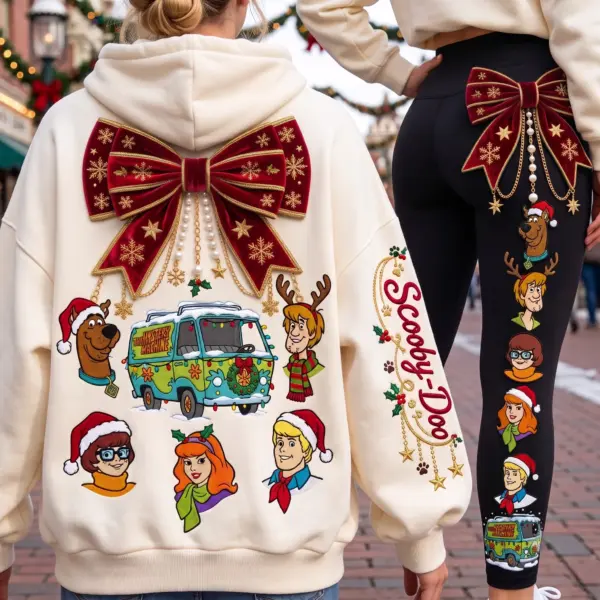 Scooby-Doo Merry Christmas Hoodie And Leggings-THK137493