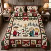 Snoopy Christmas Quilt Bedding Set-THK137756