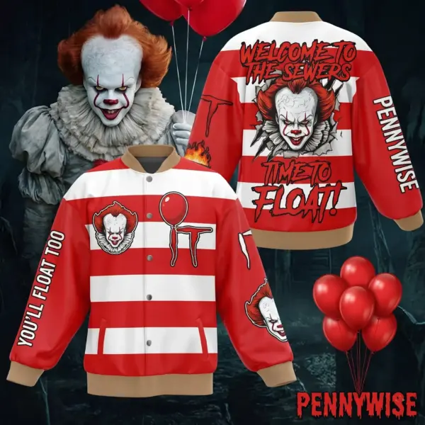 Horror Halloween Quilted Varsity Jacket-THK136958 - Image 4