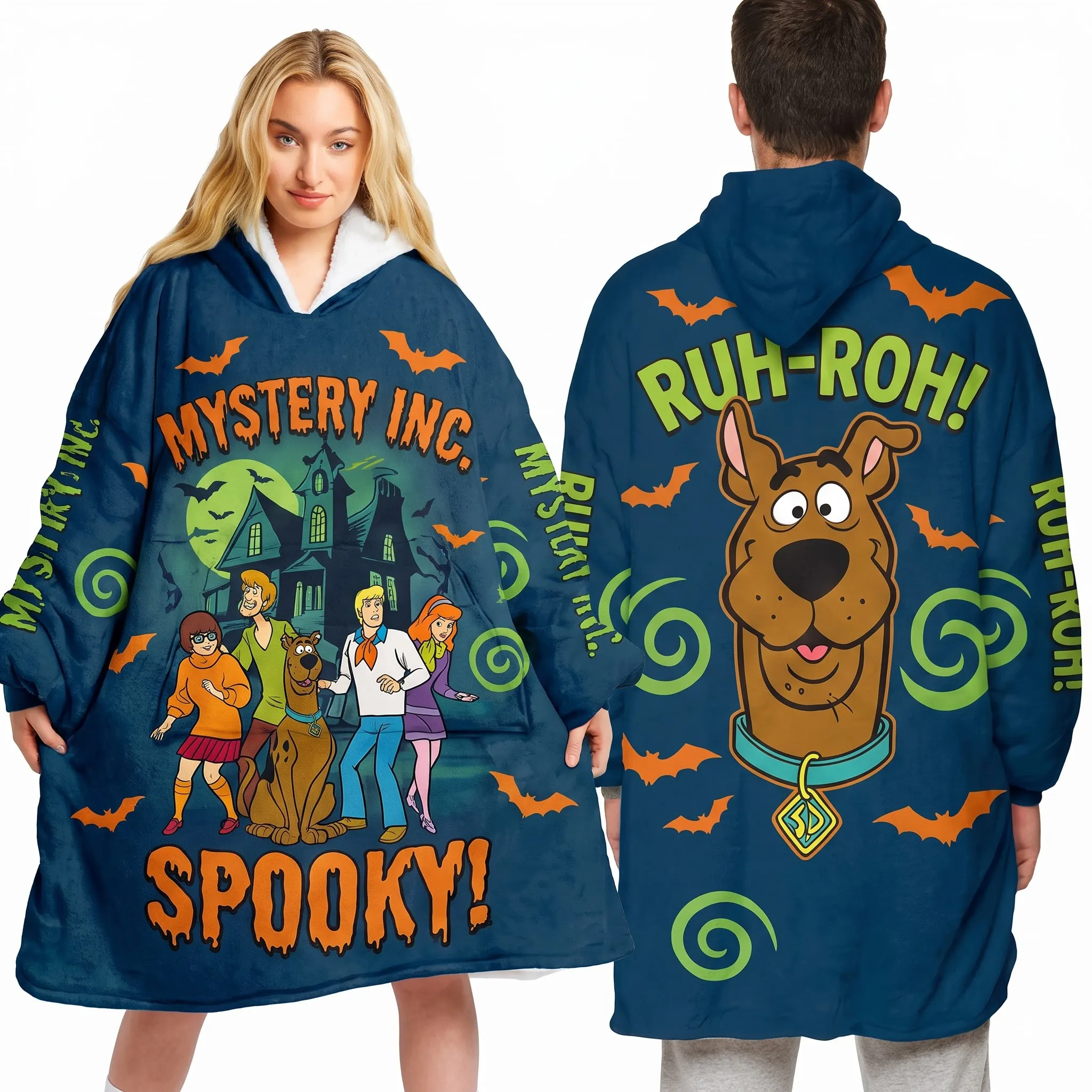 Scooby-Doo Blanket Hoodie-THK137160