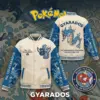 Pokémon Gyarados No.130 Quilted Varsity Jacket-THK137232