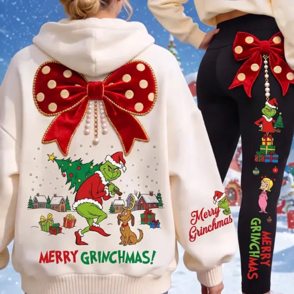 Christmas Hoodie And Leggings-THK137299