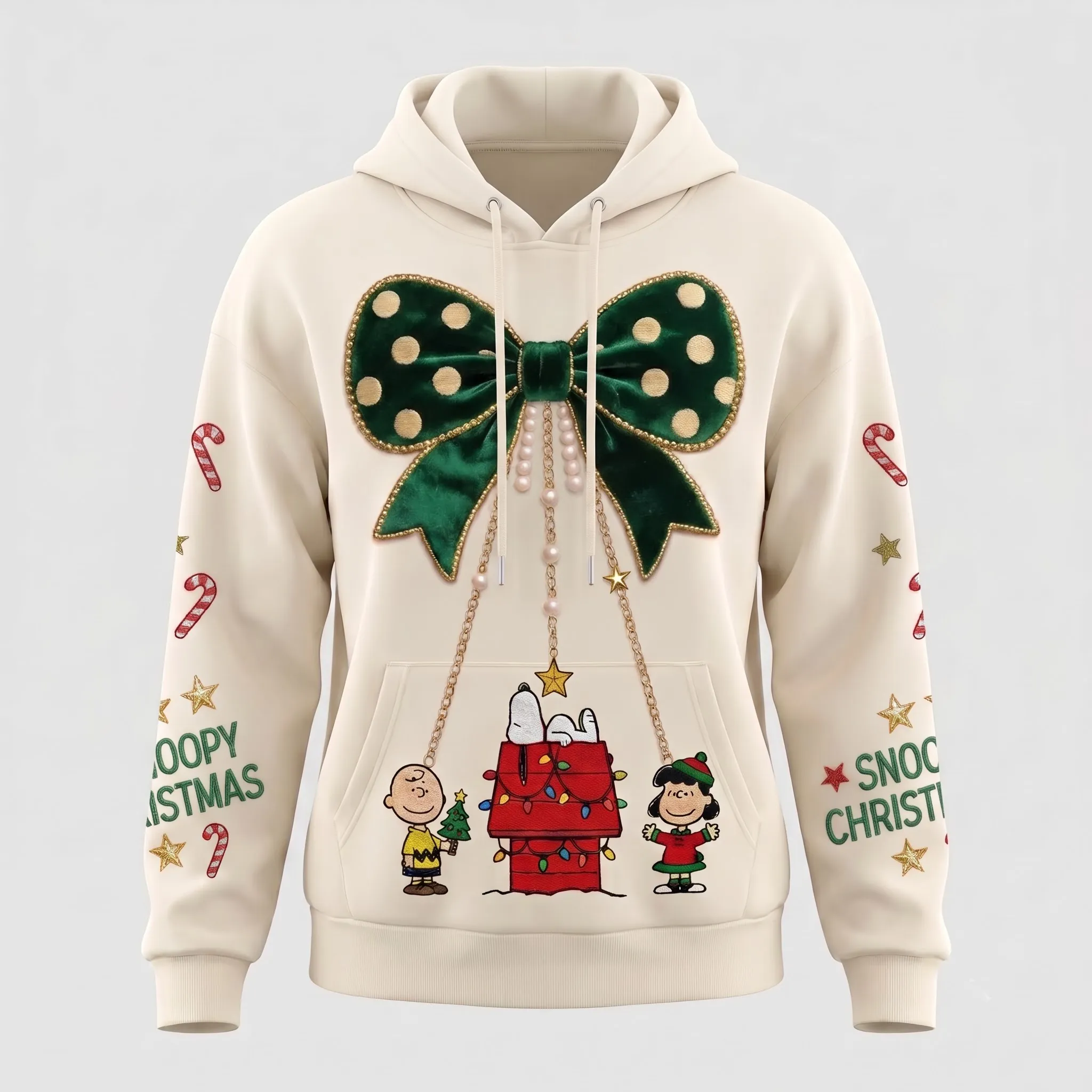 Snoopy's Merry Christmas Hoodie And Leggings-THK137293 - Image 2
