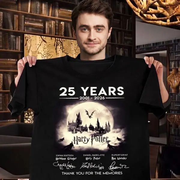 Harry Potter 25th Anniversary 3D T-Shirt-THK137436