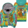 Scooby-Doo 3D Fleece Zip Hoodie-THK137471