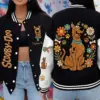 Personalized Scooby-Doo Quilted Varsity Jacket-THK137512