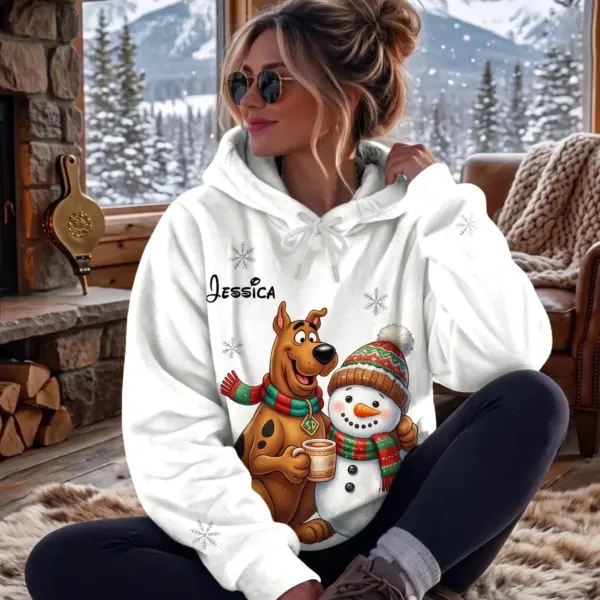 Personalized Scooby-Doo Fleece Hoodie-THK137521