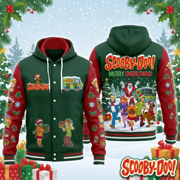 Scooby-Doo Christmas 3D Jacket Hoodie-THK137500