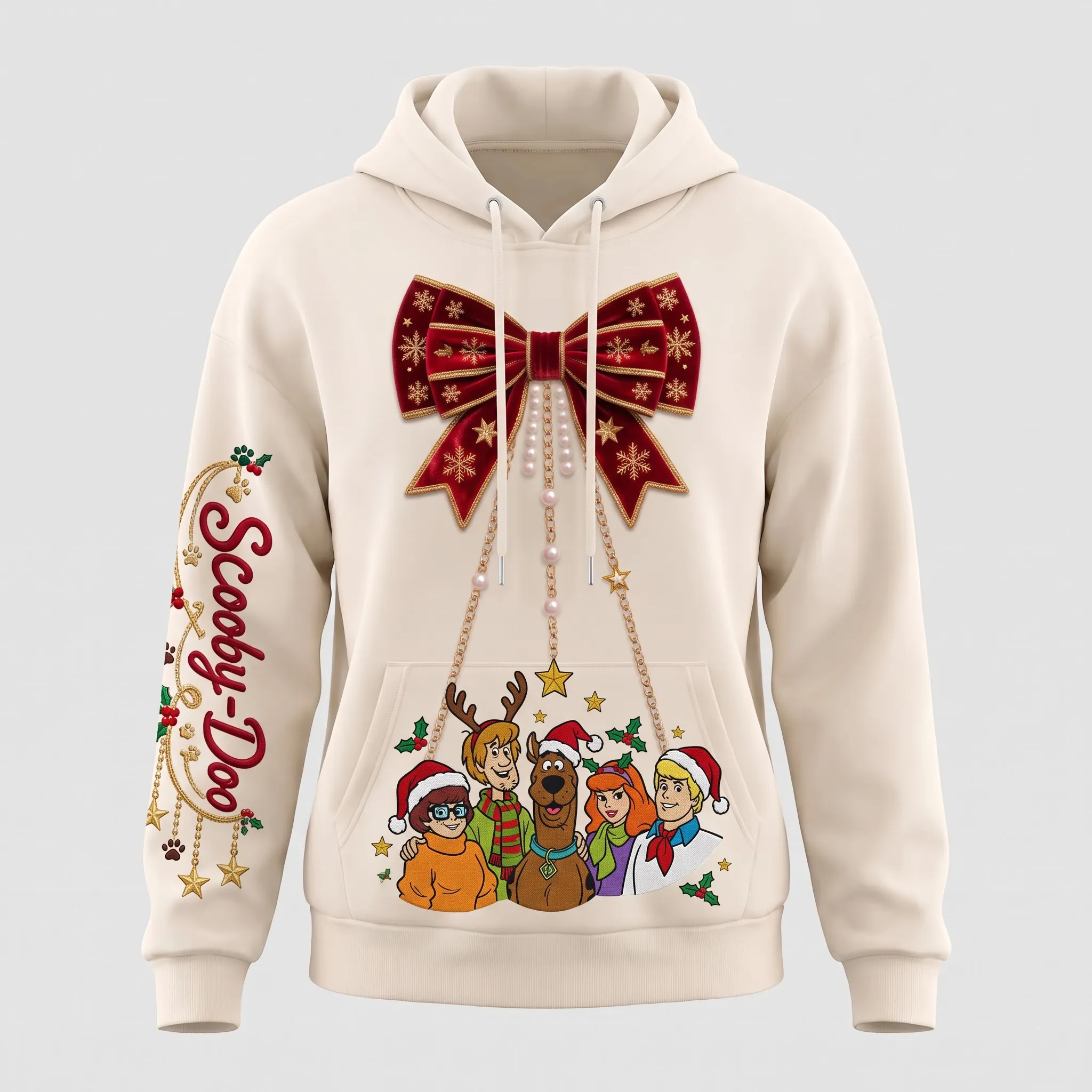 Scooby-Doo Merry Christmas Hoodie And Leggings-THK137493 - Image 2