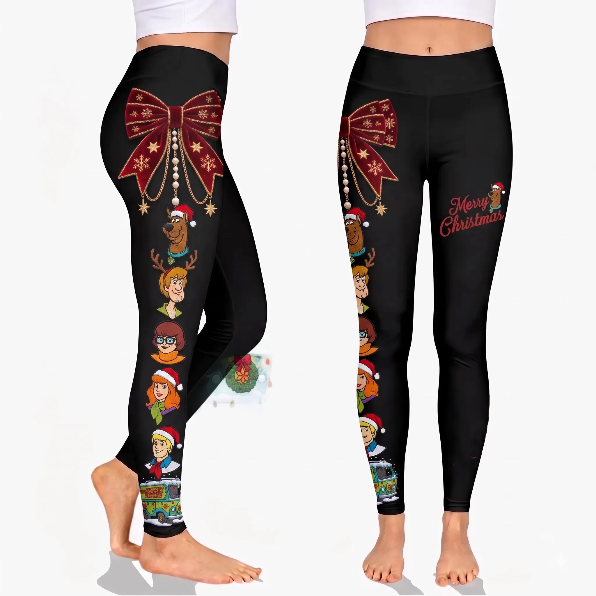 Scooby-Doo Merry Christmas Hoodie And Leggings-THK137493 - Image 3