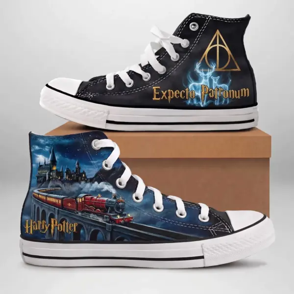 Harry Potter Canvas High-Top Shoes-THK137558