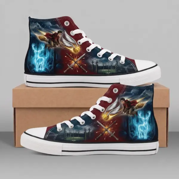 Harry Potter Canvas High-Top Shoes-THK137543