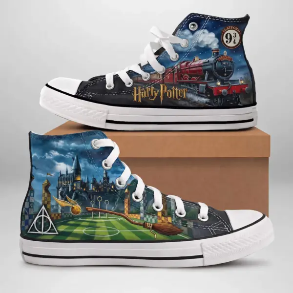 Harry Potter Canvas High-Top Shoes-THK137544