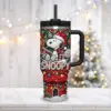 Personalized Snoopy Christmas 40oz Stanley Tumbler-THK137289
