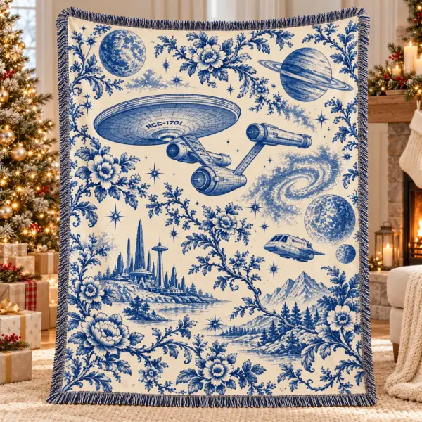 Star Trek Woven Blanket-THK138056