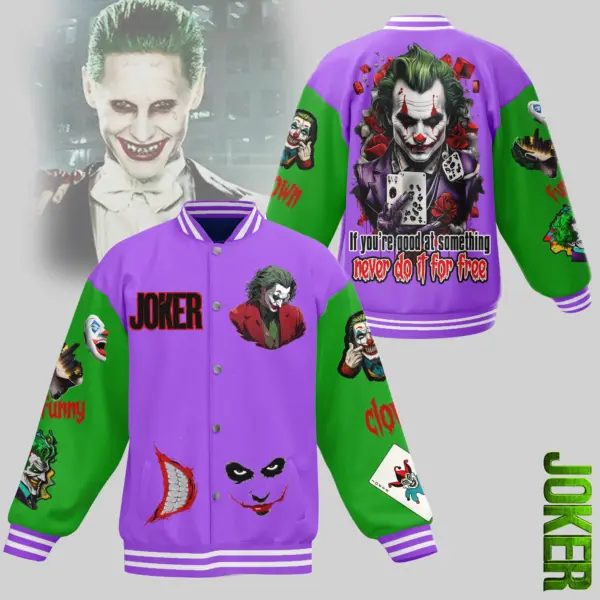 Joker Quilted Varsity Jacket-THK137176