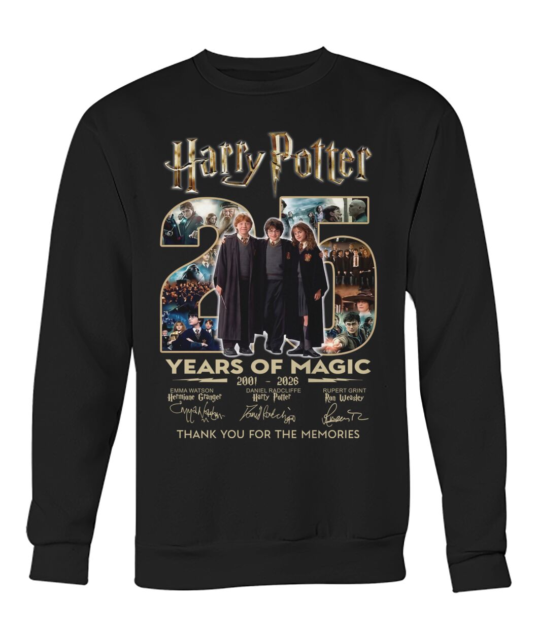 Harry Potter 25th Anniversary 3D T-Shirt-THK1355981 - Image 4