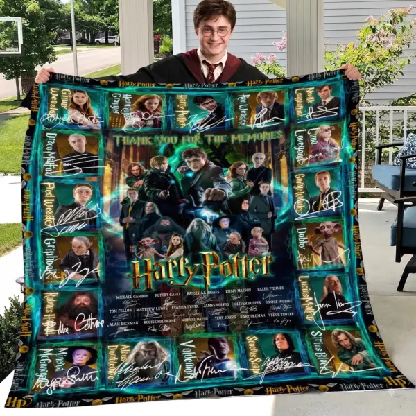 Harry Potter 25th Anniversary Fleece Blanket-THK137367