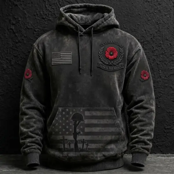 Veterans Day "Honor The Brave" 3D Hoodie-THK137382